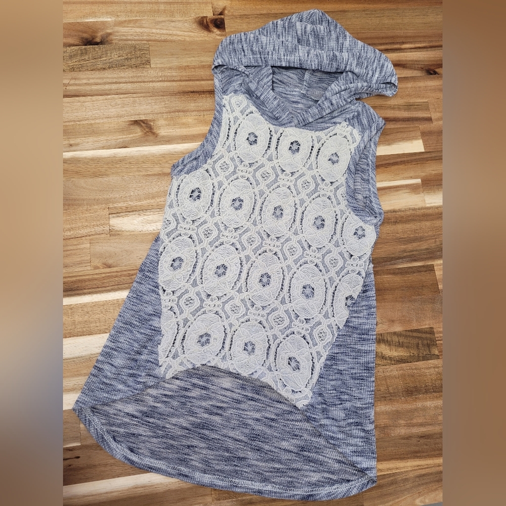 3T high low sleeveless summer Shirt